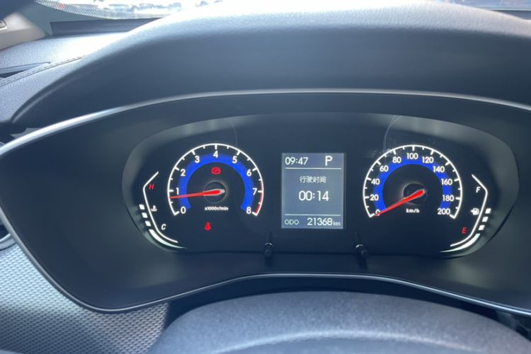Used BAIC Beijing X3 2019 1.5L Automatic Glory Edition Odometer Close Up