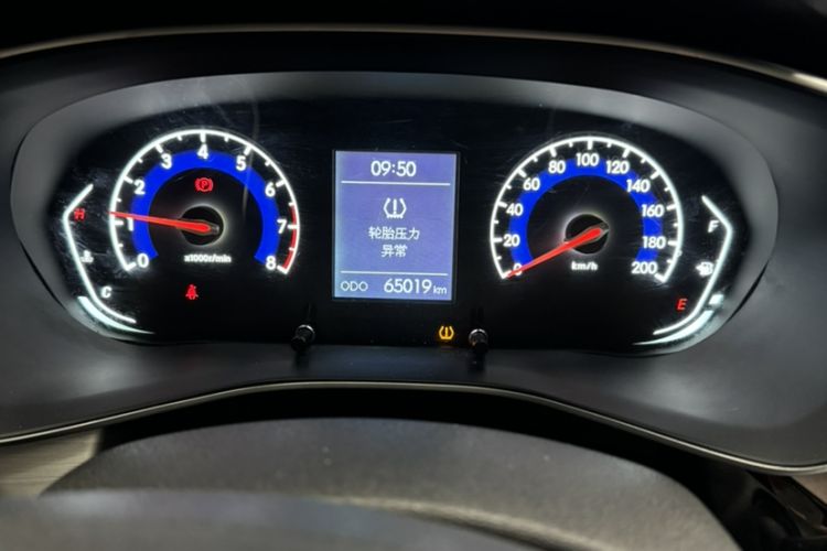 Used BAIC Beijing X3 2019 1.5T Manual Glory Edition Odometer Close Up