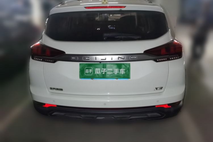 Used BAIC Beijing X3 2019 1.5L Manual Glory Edition Rear