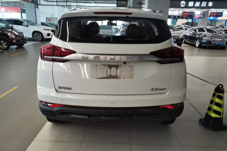 Used BAIC Beijing X3 2019 1.5T CVT Glory Edition Rear