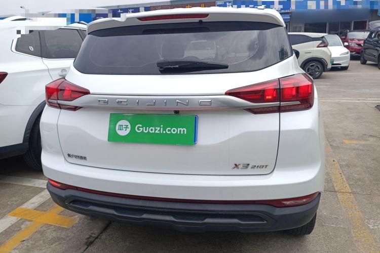 Used BAIC Beijing X3 2019 1.5T CVT Glory Edition Rear