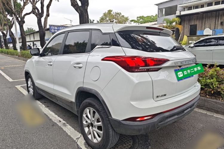 Used BAIC Beijing X3 2019 1.5T CVT Glory Edition Rear Left 45 Deg
