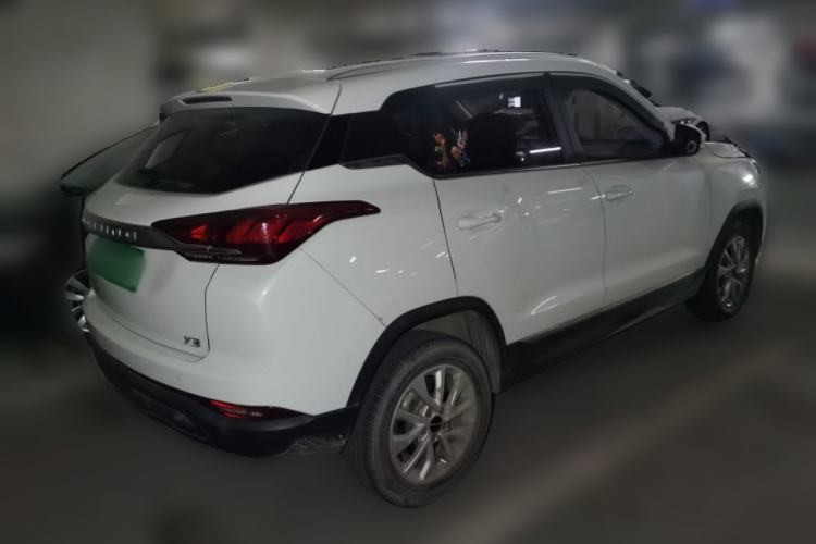 Used BAIC Beijing X3 2019 1.5L Manual Glory Edition Rear Right 45 Deg