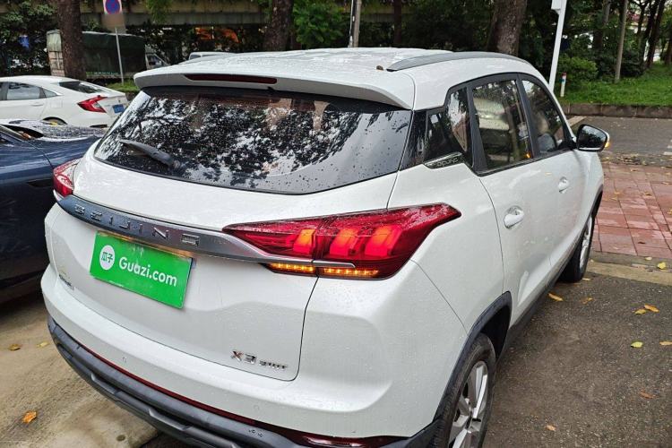 Used BAIC Beijing X3 2019 1.5T Manual Glory Edition Rear Right 45 Deg