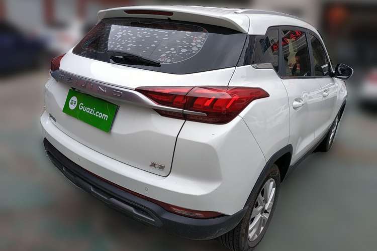 Used BAIC Beijing X3 2019 1.5L Automatic Glory Edition Rear Right 45 Deg