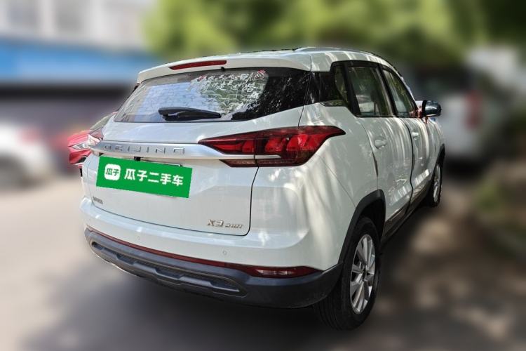 Used BAIC Beijing X3 2019 1.5T Manual Glory Edition Rear Right 45 Deg