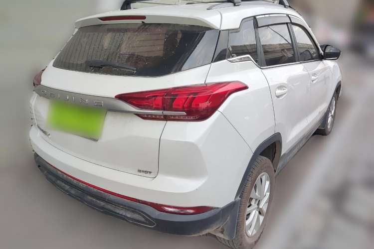 Used BAIC Beijing X3 2019 1.5T CVT Glory Edition Rear Right 45 Deg