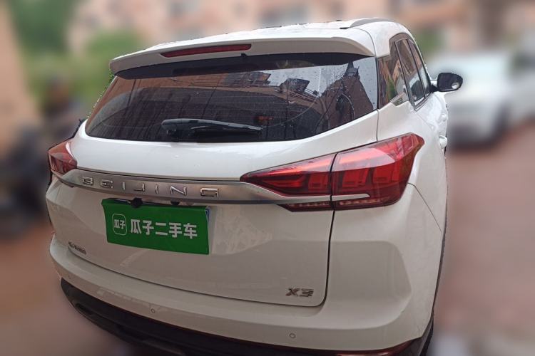 Used BAIC Beijing X3 2019 1.5L Manual Glory Edition Rear Right 45 Deg
