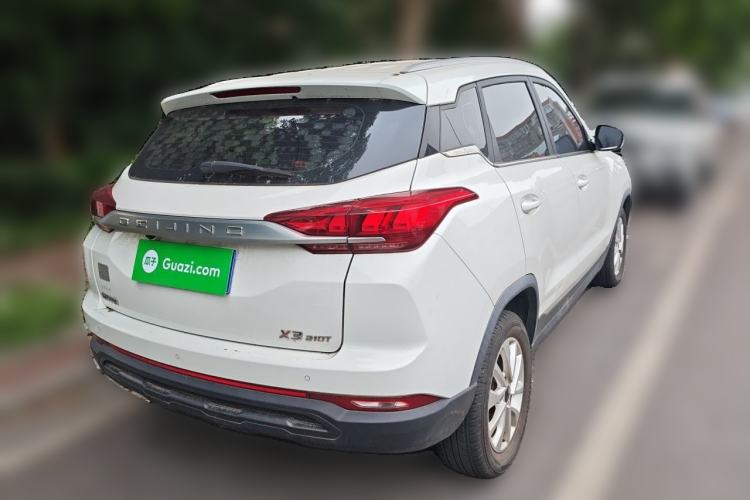 Used BAIC Beijing X3 2019 1.5T CVT Glory Edition Rear Right 45 Deg