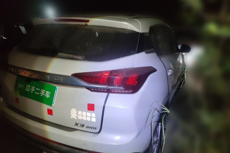 Used BAIC Beijing X3 2019 1.5T Manual Glory Edition Rear Right 45 Deg