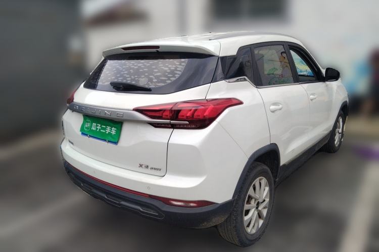 Used BAIC Beijing X3 2019 1.5T CVT Glory Edition Rear Right 45 Deg