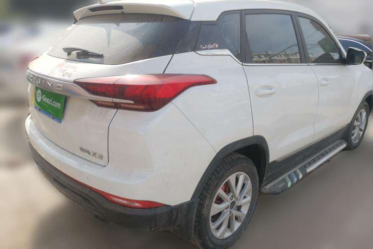 Used BAIC Beijing X3 2019 1.5L Manual Glory Edition Rear Right 45 Deg