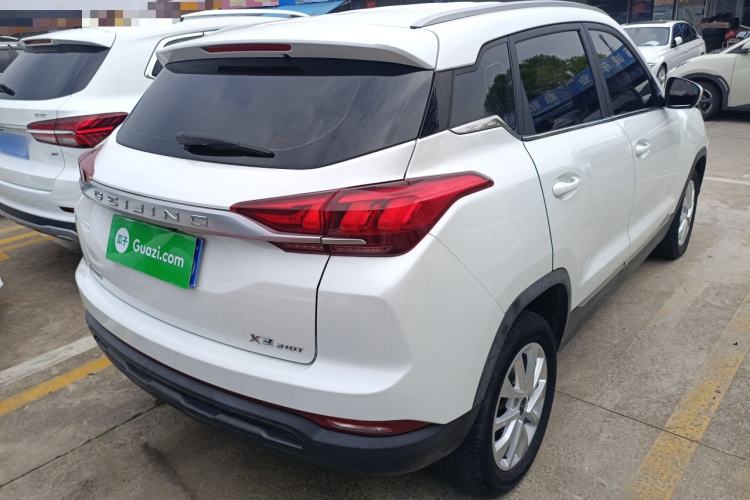 Used BAIC Beijing X3 2019 1.5T CVT Glory Edition Rear Right 45 Deg