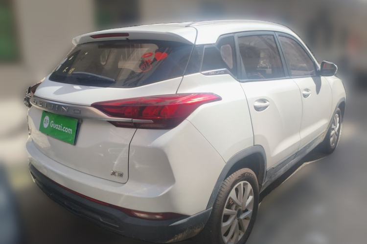 Used BAIC Beijing X3 2019 1.5L Manual Glory Edition Rear Right 45 Deg