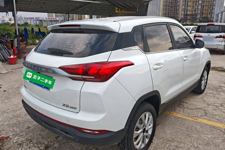 Used BAIC Beijing X3 2019 1.5T Manual Glory Edition Rear Right 45 Deg