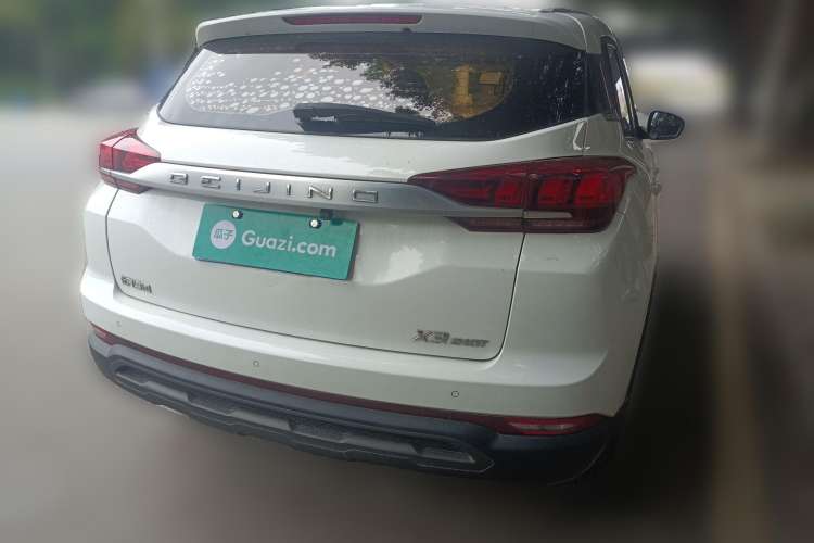 Used BAIC Beijing X3 2019 1.5T CVT Glory Edition Rear Right 45 Deg
