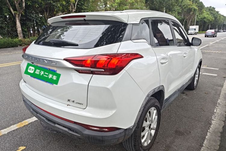 Used BAIC Beijing X3 2019 1.5T CVT Glory Edition Rear Right 45 Deg