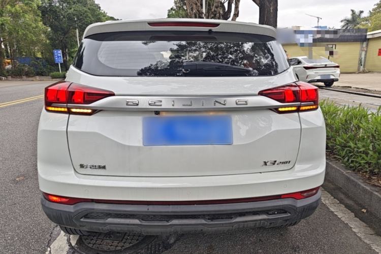 Used BAIC Beijing X3 2019 1.5T CVT Glory Edition Rear