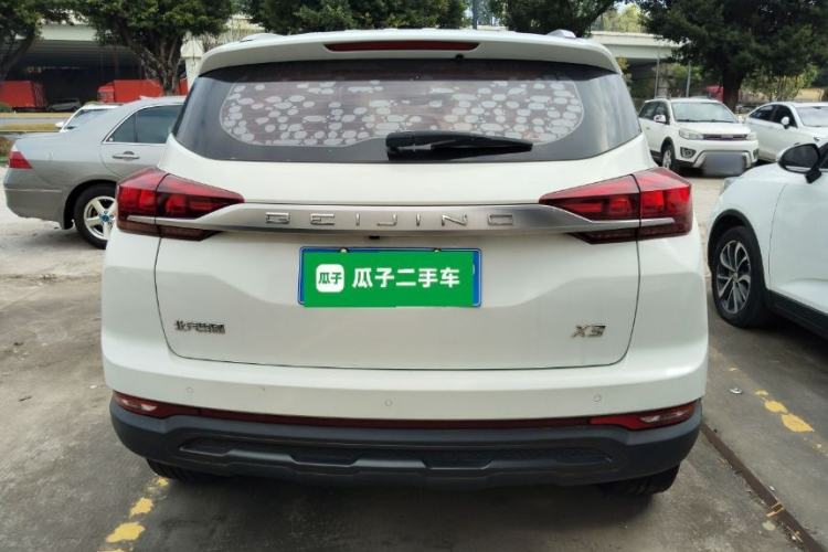 Used BAIC Beijing X3 2019 1.5L Manual Star Edition Rear