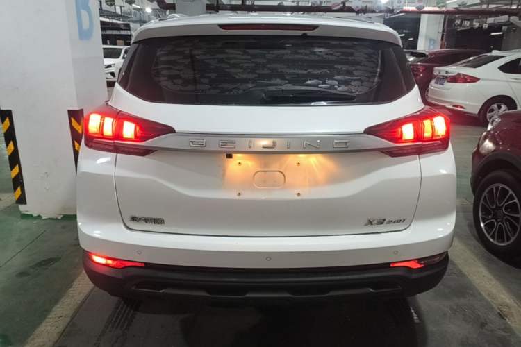 Used BAIC Beijing X3 2019 1.5T Manual Glory Edition Rear