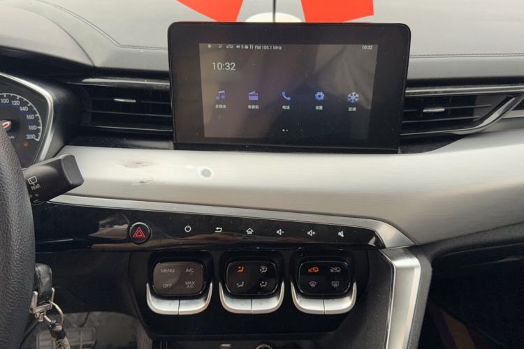 Used BAIC Beijing X3 2020 1.5T CVT Honor Edition PLUS Audio And AC Panel