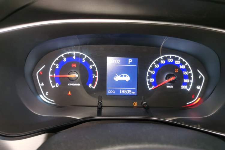 Used BAIC Beijing X3 2021 1.5T CVT Glory Edition Instrument Cluster