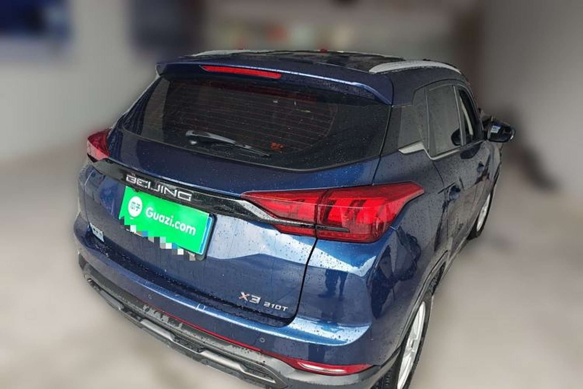 Used BAIC Beijing X3 2021 1.5T CVT Glory Edition Rear Right 45 Deg