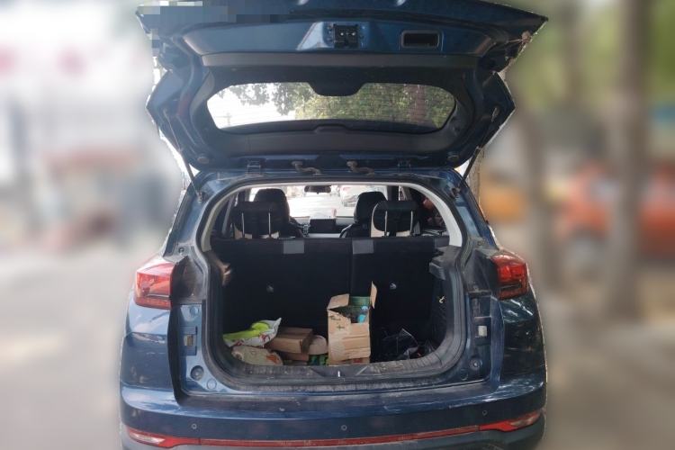 Used BAIC Beijing X3 2021 1.5T CVT Glory Edition Trunk