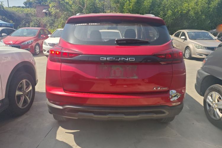 Used BAIC Beijing X3 2021 1.5T Manual Glory Edition Rear