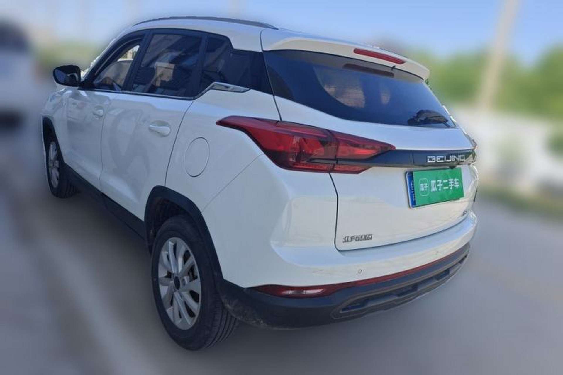 Used BAIC Beijing X3 2021 1.5T CVT Glory Edition Rear Left 45 Deg