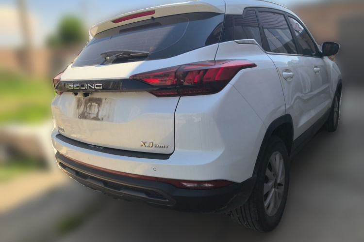 Used BAIC Beijing X3 2021 1.5T CVT Glory Edition Rear Right 45 Deg