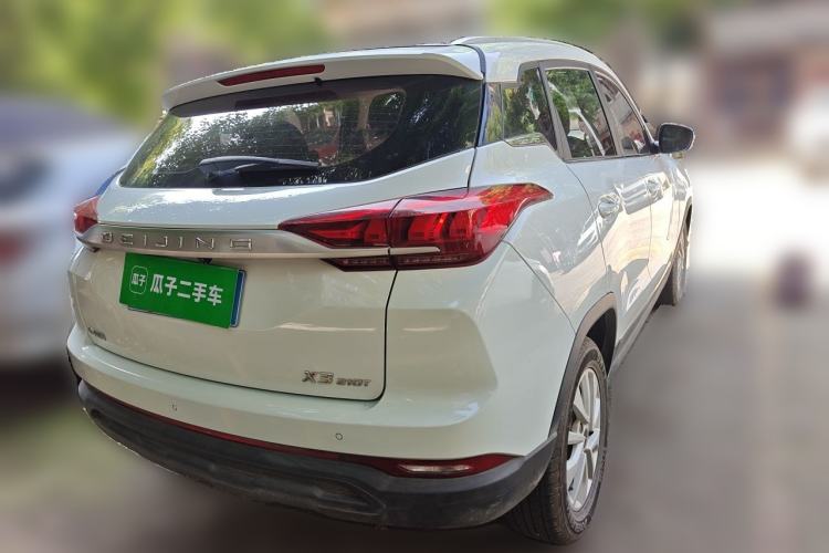 Used BAIC Beijing X3 2021 1.5T CVT Glory Edition Rear Right 45 Deg