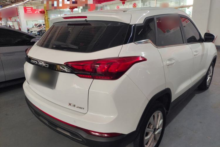 Used BAIC Beijing X3 2021 1.5T Manual Glory Edition Rear Right 45 Deg