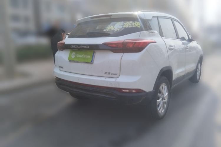 Used BAIC Beijing X3 2021 1.5T Manual Glory Edition Rear Right 45 Deg