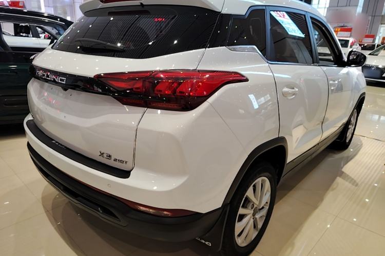 Used BAIC Beijing X3 2021 1.5T Manual Glory Edition Rear Right 45 Deg