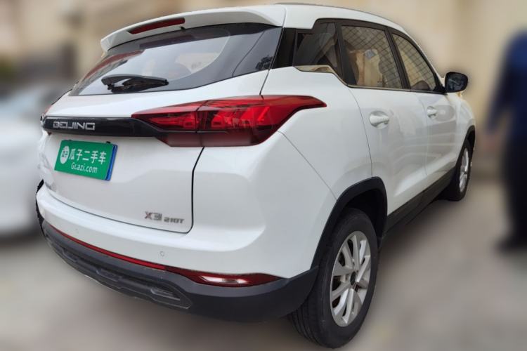 Used BAIC Beijing X3 2021 1.5T CVT Glory Edition Rear Right 45 Deg