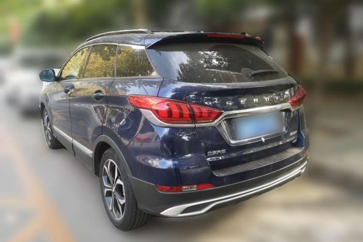 Used BAIC Beijing X5 2018 1.5T CVT New Smart Version China V Emission Standard Rear Left 45 Deg