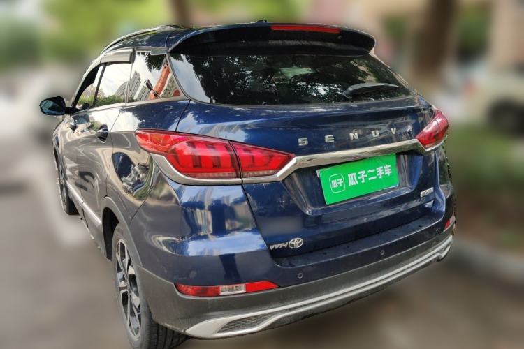 Used BAIC Beijing X5 2018 1.5T CVT New Smart Version China V Emission Standard Rear Left 45 Deg