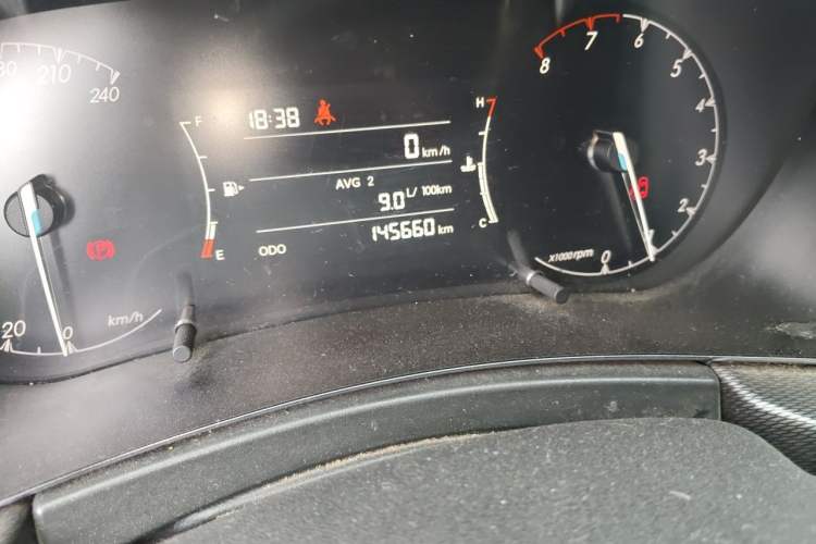 Used BAIC Beijing X5 2018 1.5T Manual Advance Version China V Odometer Close Up
