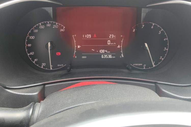 Used BAIC Beijing X5 2018 1.5T Manual Elite Edition National V Odometer Close Up