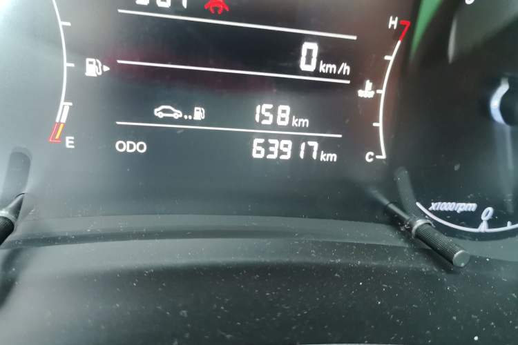 Used BAIC Beijing X5 2018 1.5T Manual Advance Version China V Odometer Close Up