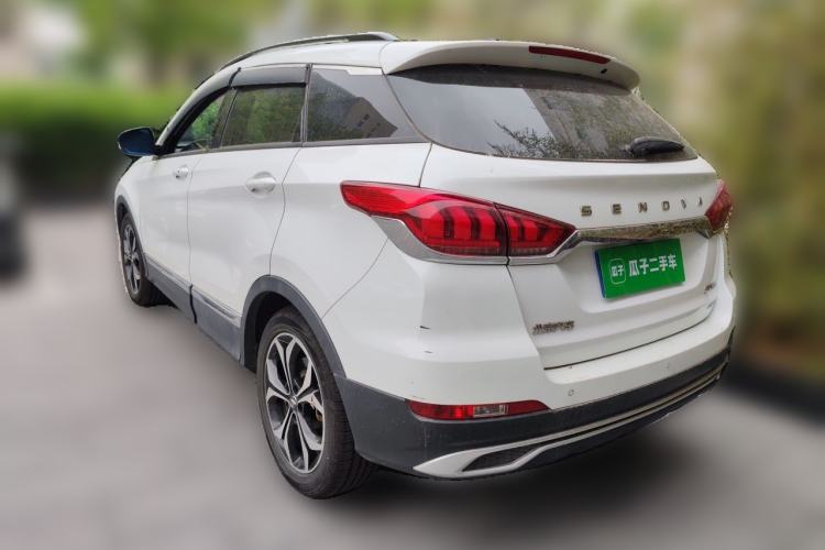 Used BAIC Beijing X5 2018 1.5T CVT New Smart Version China V Emission Standard Rear Left 45 Deg