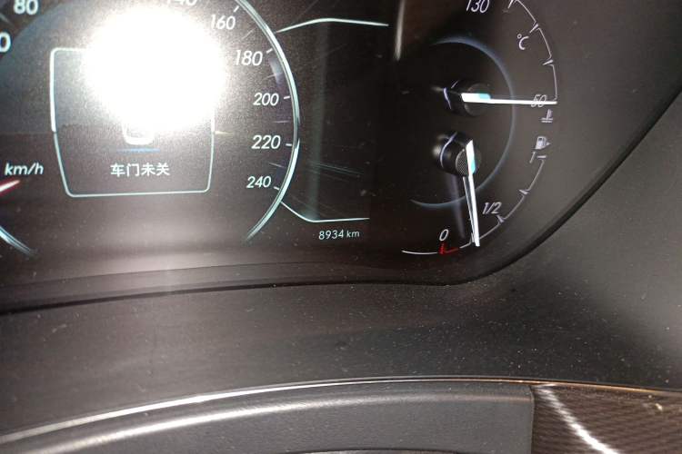 Used BAIC Beijing X5 2019 1.5T CVT New Smart Version China VI Emission Standard Odometer Close Up