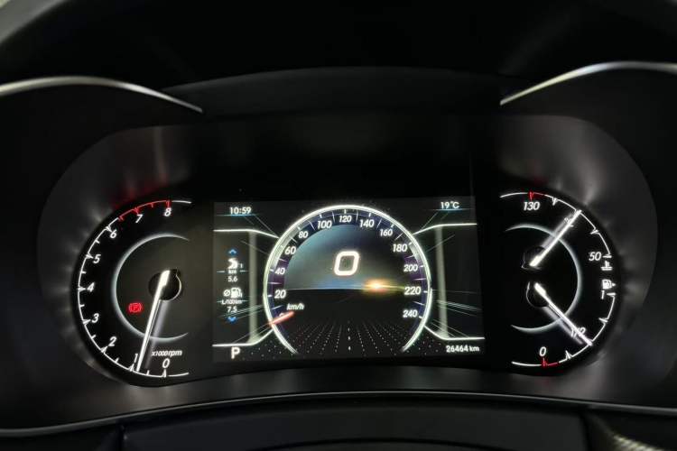Used BAIC Beijing X5 2019 1.5T CVT New Smart Version China VI Emission Standard Odometer Close Up