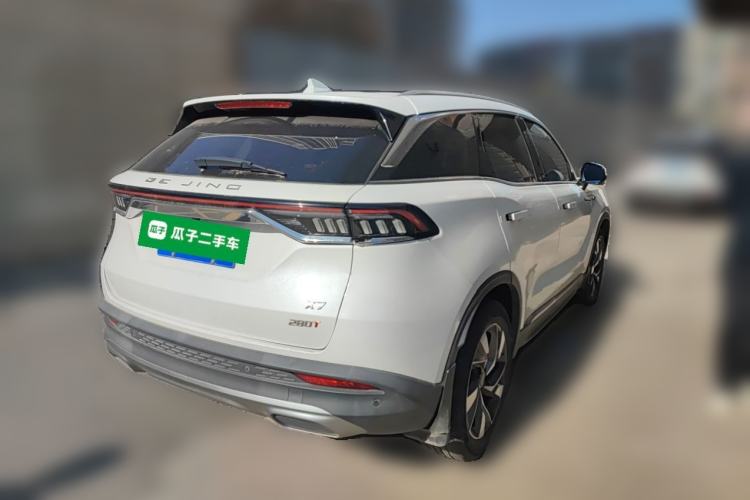 Used BAIC Beijing X7 2020 1.5TD DCT Trendy Edition Rear Right 45 Deg
