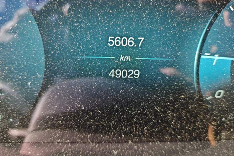 Used BAIC Beijing X7 2020 1.5TD DCT Leading Edition Odometer Close Up