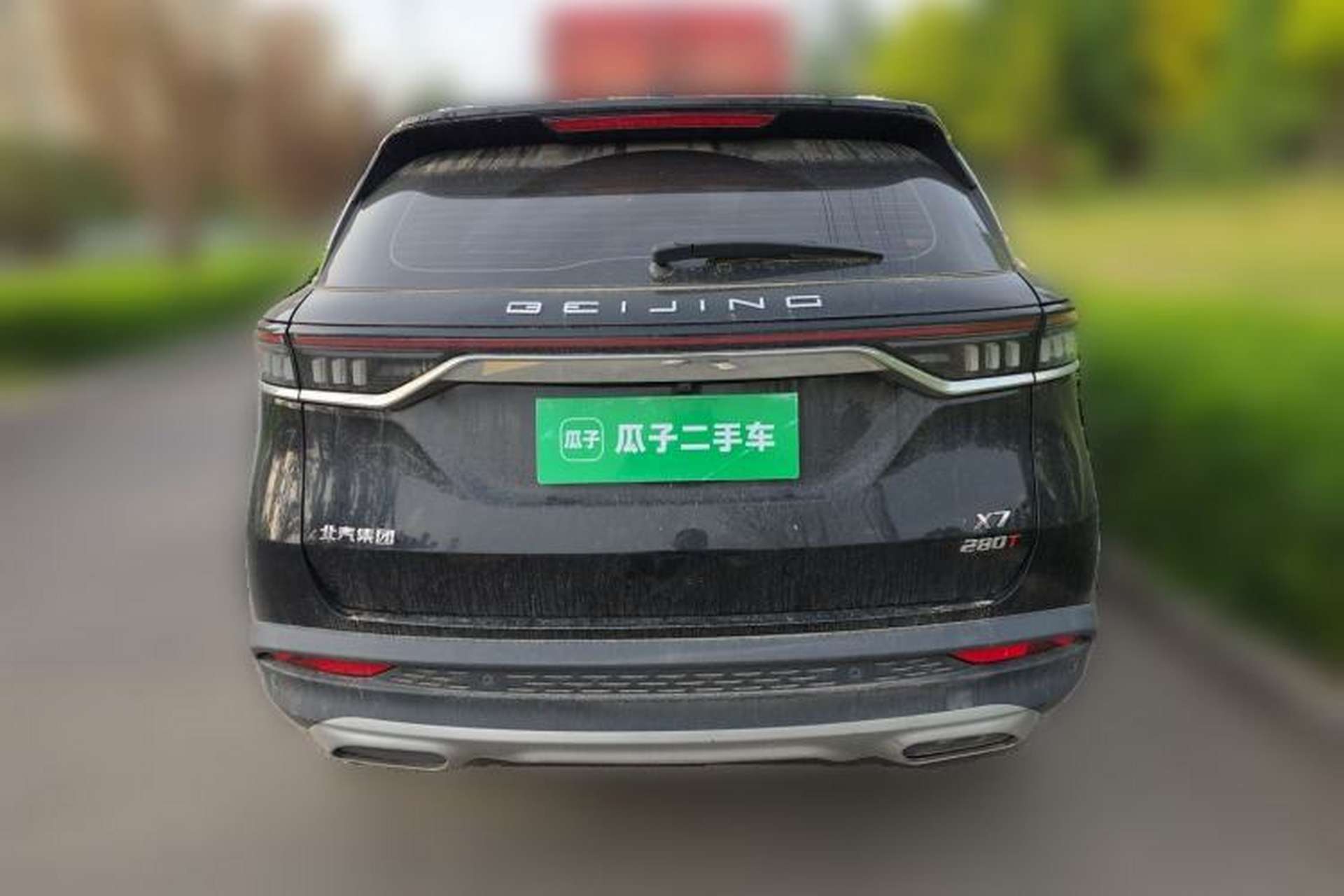 Used BAIC Beijing X7 2020 1.5TD DCT ZhiShang Edition Rear