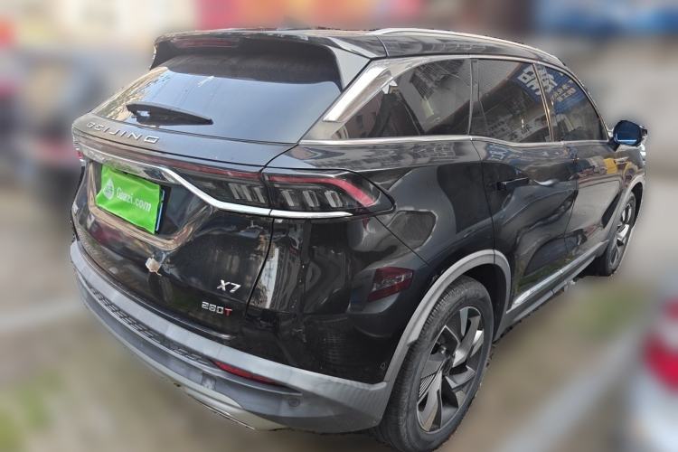 Used BAIC Beijing X7 2020 1.5TD DCT Leading Edition Rear Right 45 Deg