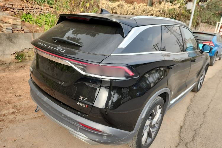 Used BAIC Beijing X7 2020 1.5TD DCT Leading Edition Rear Right 45 Deg