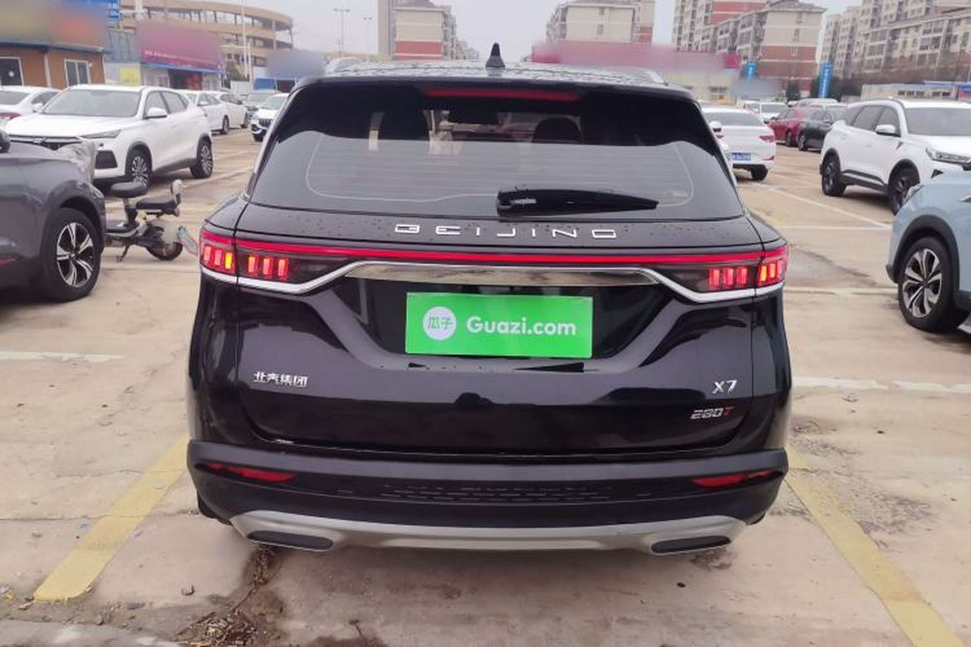 Used BAIC Beijing X7 2020 1.5TD DCT ZhiShang Edition Rear
